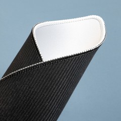 Коврик для мыши GLIDE S, 26*21*0,3см, прошитый край, белый