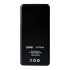 Универсальный аккумулятор Sleek 10 (10000 мАч), черный, 14х6.8х1,5 см