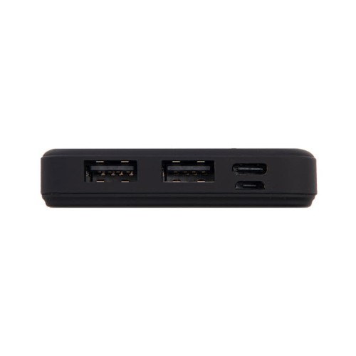 Универсальный аккумулятор Flash 10 (10000 мАч) с подсветкой и soft touch,синий,13,7х6,87х1,55 мм