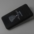 Универсальный аккумулятор Flash 5 (5000 мАч) с подсветкой и soft touch, синий, 9,8х6.3х1,3 см