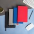Ежедневник недатированный SIMPLY FLEX, А5, голубой, кремовый блок, в линейку