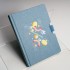 Блокнот MEMO, размер 130*170 мм, бежевый, блок в клетку