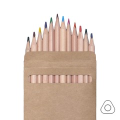 Цветные карандаши KINDERLINE middle,12 цветов