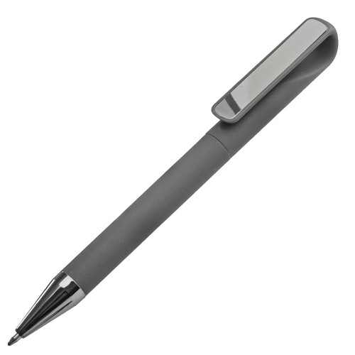 Ручка шариковая GLOSSY GUN с покрытием soft touch