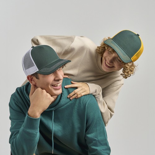 Бейсболка RAPPER CANVAS-S, 5 клиньев, пластиковая застёжка