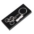 Брелок SILV CYCLIST; 4,0 x 4,0 x 0,4 см; металл