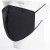 Бесклапанная фильтрующая маска RESPIRATOR 800 HYDROP серая с логотипом в фирменном пакете Бесклапанная фильтрующая маска RESPIRATOR 800 HYDROP серая с логотипом в фирменном пакете