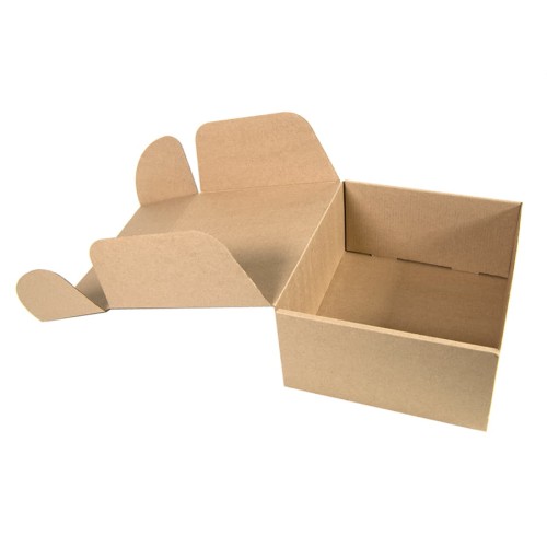 Коробка подарочная Big BOX, размер: 24 x 21 x 11 см картон МГК бур., самосборная