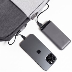 Набор подарочный POWER BEAM: рюкзак c USB портом и power bank