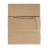 Коробка подарочная Big BOX, размер: 24 x 21 x 11 см картон МГК бур., самосборная