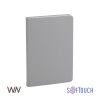 Ежедневник недатированный Милан, А5, покрытие soft touch, серый