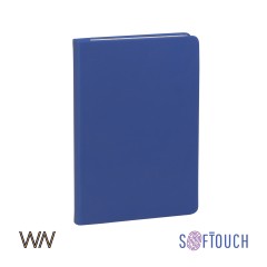 Ежедневник недатированный Милан, А5, покрытие soft touch, синий