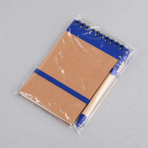 Блокнот с ручкой Papyrus, синий