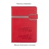 Ежедневник недатированный Бари, формат А5, красный с серым