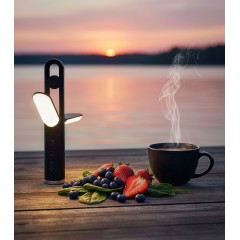 Фонарь-лампа Torch туристический, черный