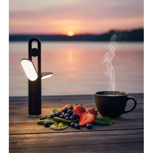 Фонарь-лампа Torch туристический, черный