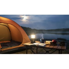 Туристический led-фонарь Compass 360˚, черный