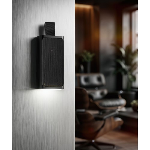 Bluetooth колонка Vibe 5Вт с фонариком и магнитным креплением, черный