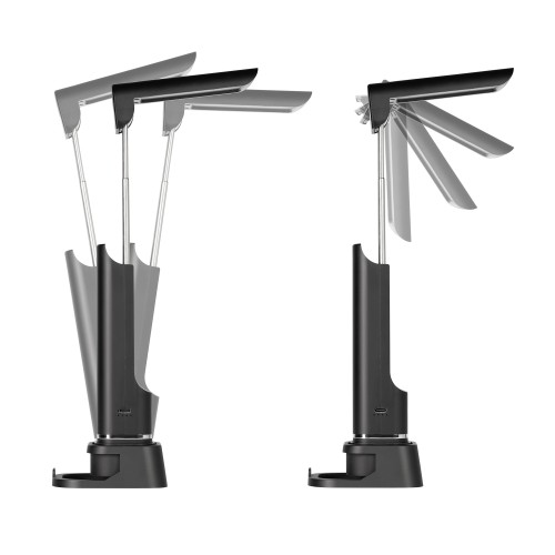 Складная лампа-фонарь Smart LED, черный