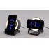 Bluetooth колонка-подставка Smart Loud с беспроводным (10W) зарядным устройством, лампой и подсветкой логотипа, черный