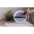 Bluetooth колонка Smart Orb 5Вт с беспроводным (15W) ЗУ, лампой, часами, FM радио, белый