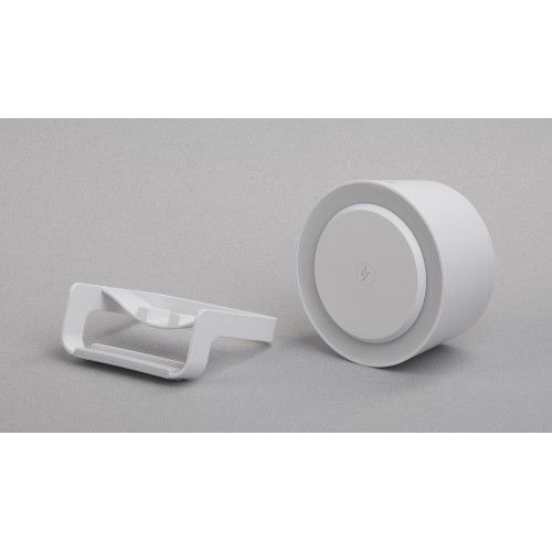 Bluetooth колонка-подставка Smart Sound с беспроводным (10W) зарядным устройством и лампой, белый