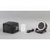Bluetooth колонка-подставка Smart Loud с беспроводным (10W) зарядным устройством, лампой и подсветкой логотипа, черный