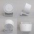 Bluetooth колонка-подставка Smart Sound с беспроводным (10W) зарядным устройством и лампой, белый