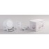 Bluetooth колонка-подставка Smart Sound с беспроводным (10W) зарядным устройством и лампой, белый