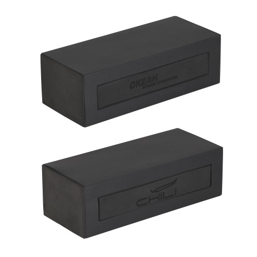 Набор зарядное Theta 4000 mAh + флеш-карта Vostok 16Гб  в футляре, голубой, покрытие soft touch, голубой