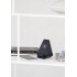 Настольная Bluetooth колонка (3Вт) Smart Pyramid с часами и беспроводным (15W) зарядным устройством, с подсветкой логотипа, черный