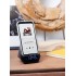 Настольная Bluetooth колонка (3Вт) Smart Pyramid с часами и беспроводным (15W) зарядным устройством, с подсветкой логотипа, черный