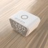 Настольные часы Smart Clock с беспроводным (15W) зарядным устройством, будильником и термометром, белый