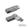 Флеш-карта Vostok, объем памяти 16GB, покрытие soft touch#, серый Флеш-карта Vostok, объем памяти 16GB, покрытие soft touch#, серый