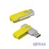 Флеш-карта Vostok, объем памяти 16GB, покрытие soft touch#, желтый