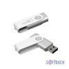 Флеш-карта Vostok, объем памяти 16GB, покрытие soft touch#, белый Флеш-карта Vostok, объем памяти 16GB, покрытие soft touch#, белый