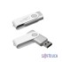 Флеш-карта Vostok, объем памяти 16GB, покрытие soft touch#, белый