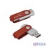 Флеш-карта Vostok, объем памяти 16GB, покрытие soft touch#, красный