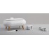 Увлажнитель воздуха Smart Air с bluetooth-колонкой, мелодиями и релаксирующими шумами, с подсветкой и ароматизатором, белый