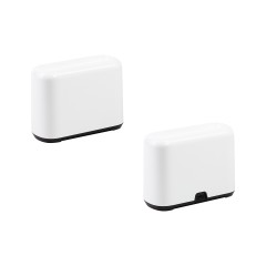 Увлажнитель Flame с эффектом пламени, белый