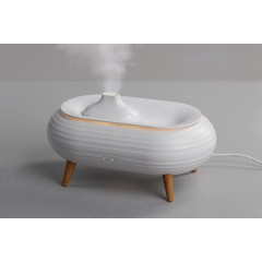 Увлажнитель воздуха Smart Air с bluetooth-колонкой, мелодиями и релаксирующими шумами, с подсветкой и ароматизатором, белый