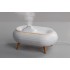 Увлажнитель воздуха Smart Air с bluetooth-колонкой, мелодиями и релаксирующими шумами, с подсветкой и ароматизатором, белый