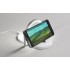 Лампа складная с беспроводным (15W) зарядным устройством Sky Light, белый с серым