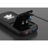 Беспроводное ЗУ Fast & Furious, 10000 mAh, с быстрой (22.5W/15W) зарядкой, с магнитным кабелем и набором переходников, с подсветкой логотипа, черный