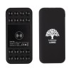 Беспроводное зарядное устройство Sticky SOFTTOUCH, 10000 mAh с подсветкой логотипа и присосками, черный Беспроводное зарядное устройство Sticky SOFTTOUCH, 10000 mAh с подсветкой логотипа и присосками, черный