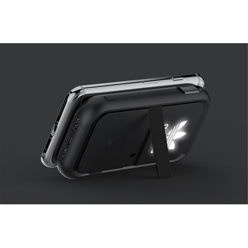 Беспроводное ЗУ Fast & Furious, 10000 mAh, с быстрой (22.5W/15W) зарядкой, с магнитным кабелем и набором переходников, с подсветкой логотипа, черный