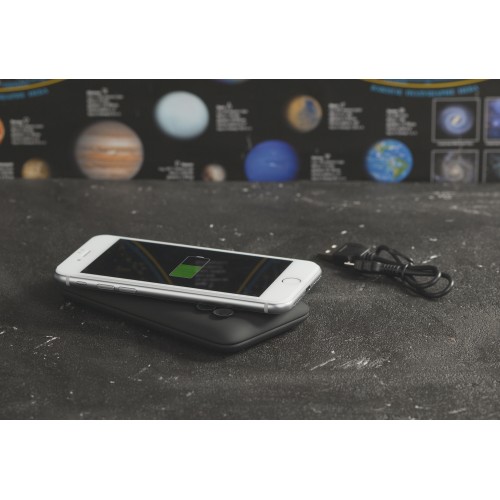 Беспроводное зарядное устройство Ten SOFTTOUCH, 10000 mAh, черный