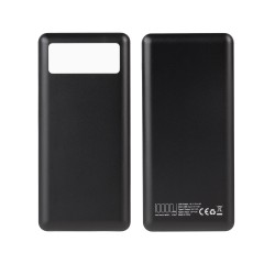 Зарядное устройство Lumos 10000 mAh с фонариком, черный, черный