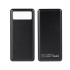 Зарядное устройство Lumos 10000 mAh с фонариком, черный, черный