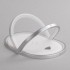 Лампа складная с беспроводным (15W) зарядным устройством Sky Light, белый с серым